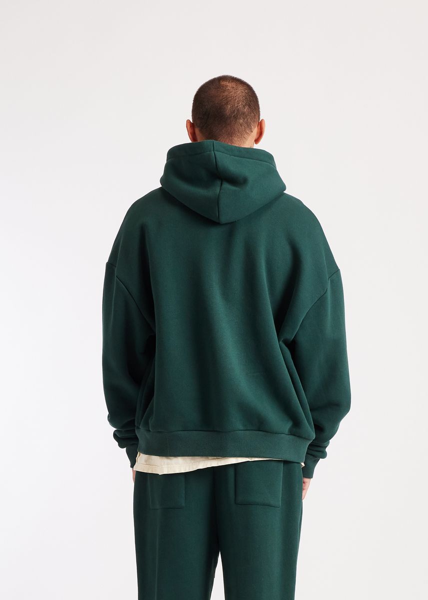 Diet Starts Monday Star Full Zip Sweatshirt - Pine