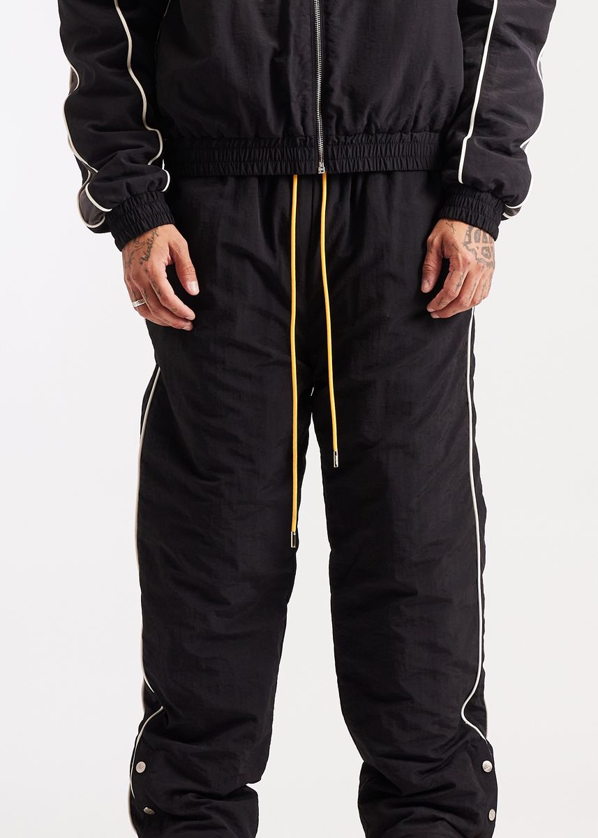 Diet Starts Monday Reverso Nylon Pant - Black/Grey