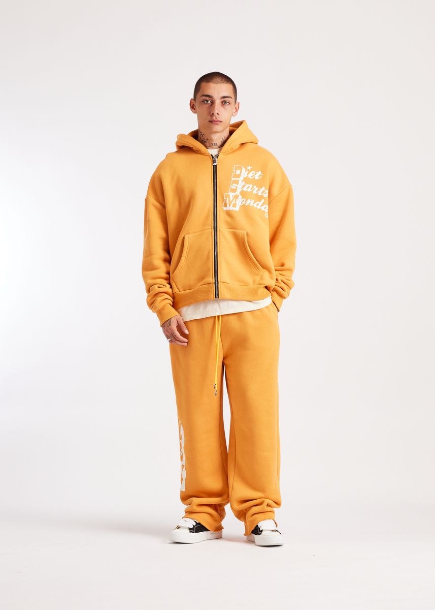 Diet Starts Monday Star Sweatpants - Yellow