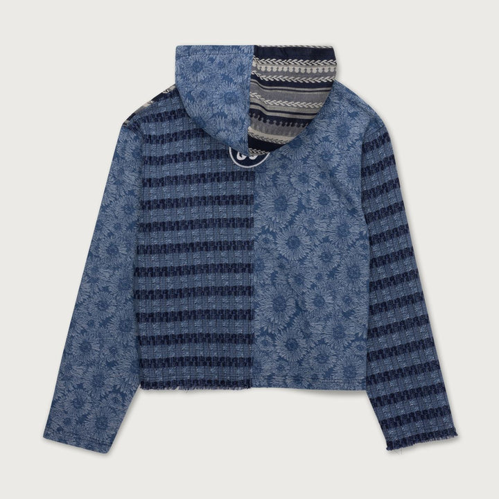 Honor The Gift Indigo Tapestry Hoodie - Indigo