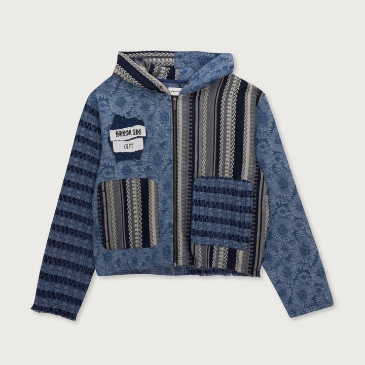 Honor The Gift Indigo Tapestry Hoodie - Indigo