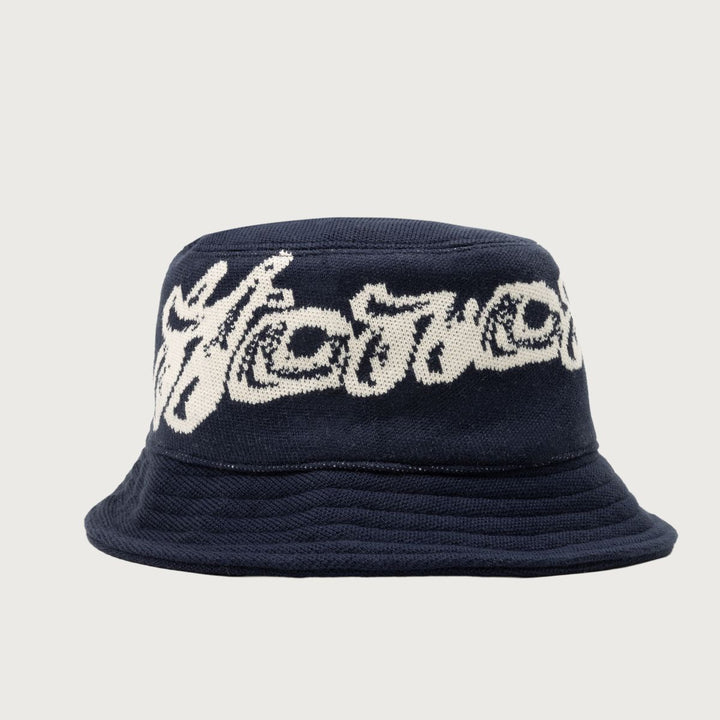 Honor The Gift #88 Jacquard Bucket Hat - Navy