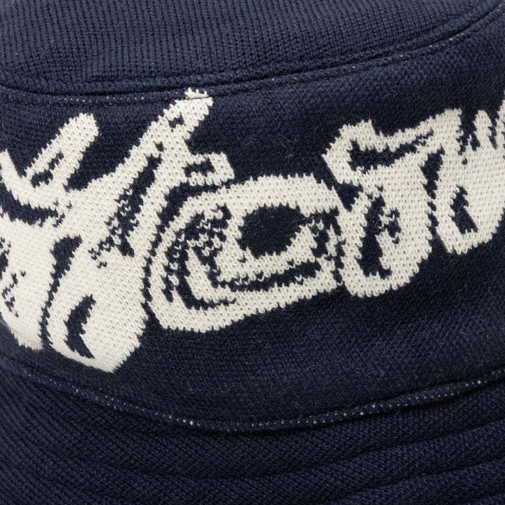 Honor The Gift #88 Jacquard Bucket Hat - Navy