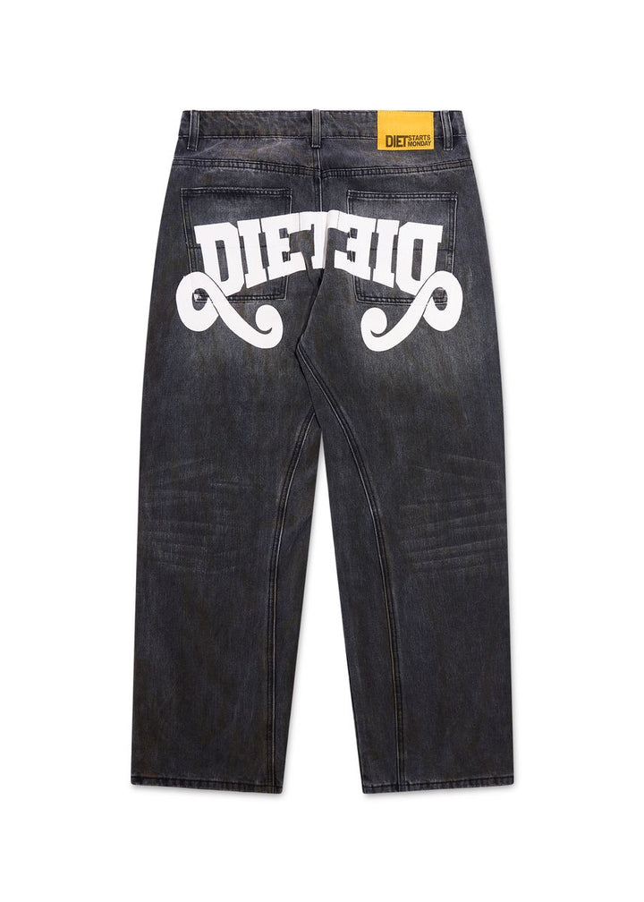 Diet Starts Monday Reverso Diet Denim - Washed Black