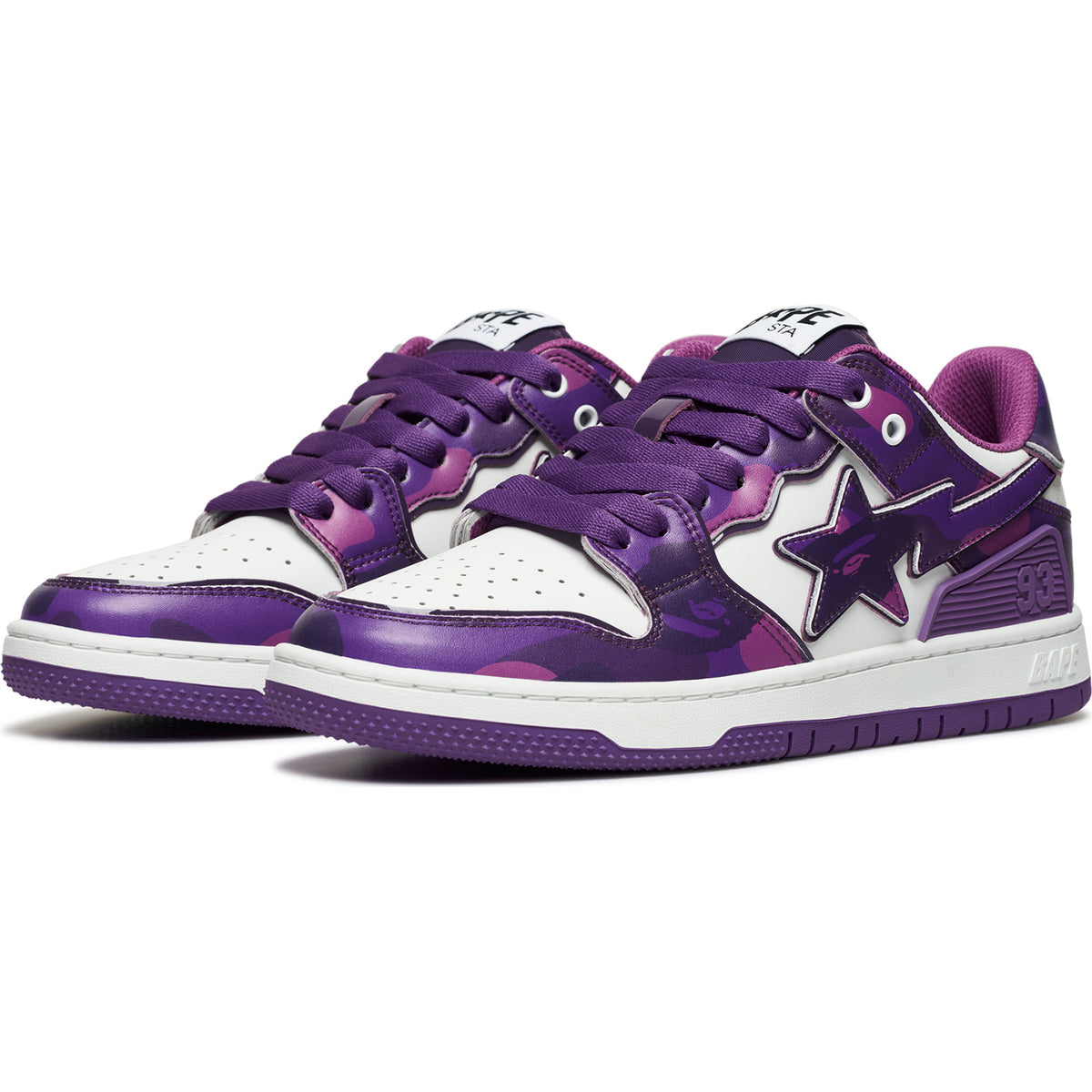 BAPE SK8 STA #1 MENS Sneakers - Purple – Privei
