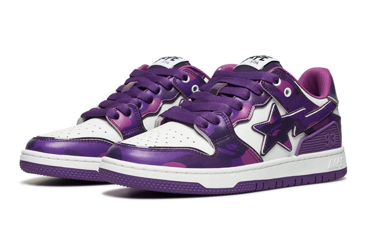 BAPE SK8 STA #1 Womens Sneakers - Purple