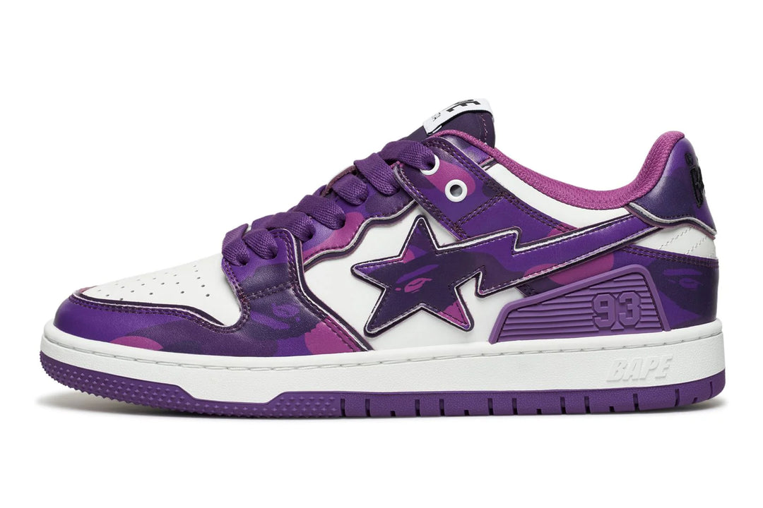 BAPE SK8 STA #1 Womens Sneakers - Purple