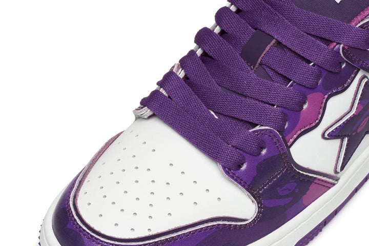 BAPE SK8 STA #1 Womens Sneakers - Purple