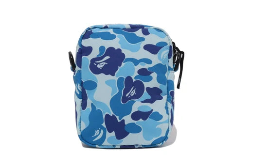 BAPE ABC CAMO SHARK MINI BAG M BLUE