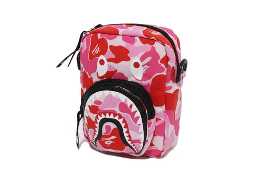 BAPE ABC CAMO SHARK MINI BAG M PINK