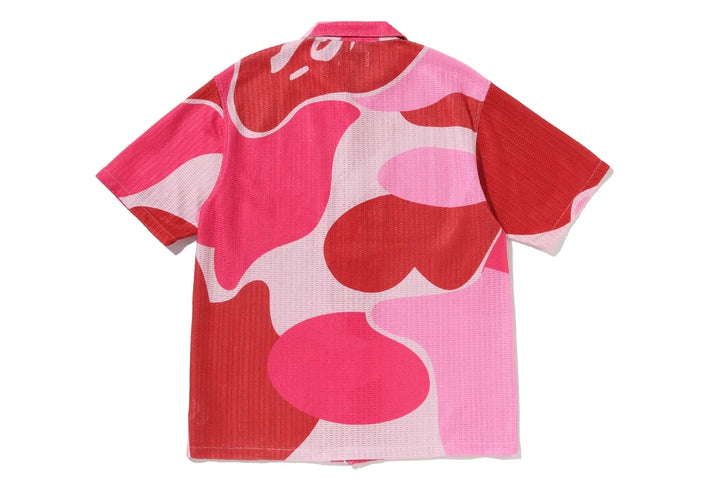 BAPE COLOR CAMO WARM UP SS SHIRT M PINK