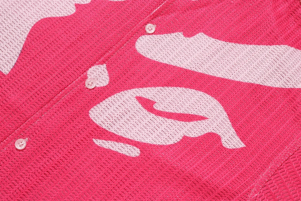 BAPE COLOR CAMO WARM UP SS SHIRT M PINK