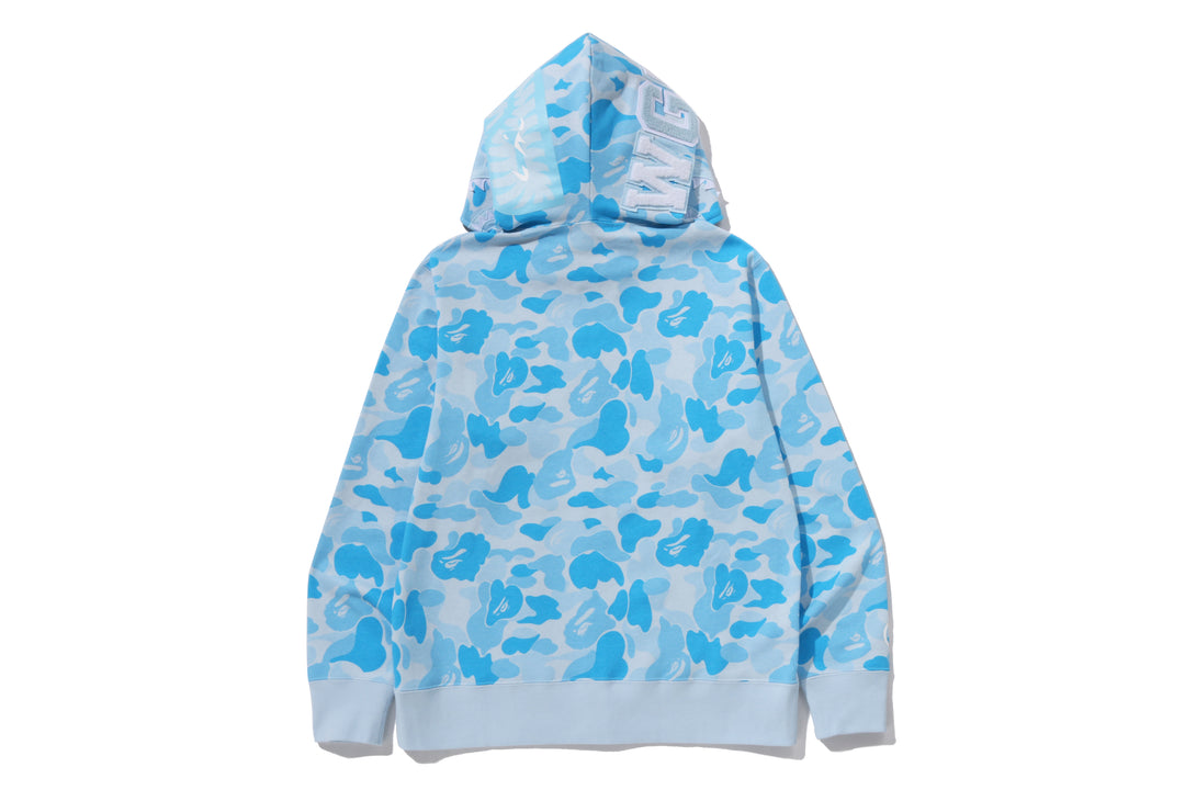 BAPE ICY BAPE ABC CAMO SHARK FULL ZIP HOODIE SAX