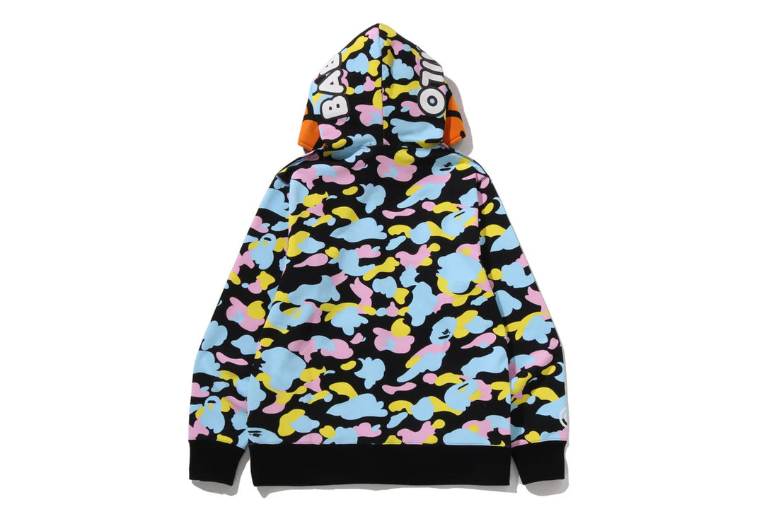 BAPE NEW MULTI CAMO BABY MILO REGULAR FIT FUL BLACK