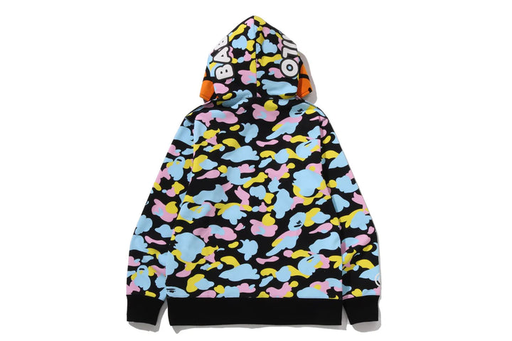 BAPE NEW MULTI CAMO BABY MILO REGULAR FIT FUL BLACK