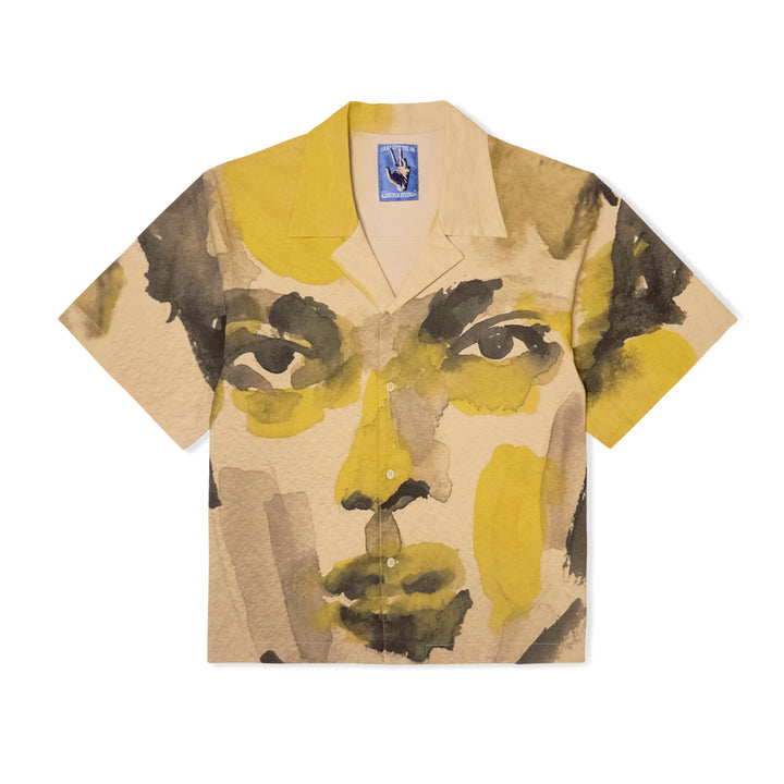 KidSuper Studios Watercolor Face Camp Shirt - Multi