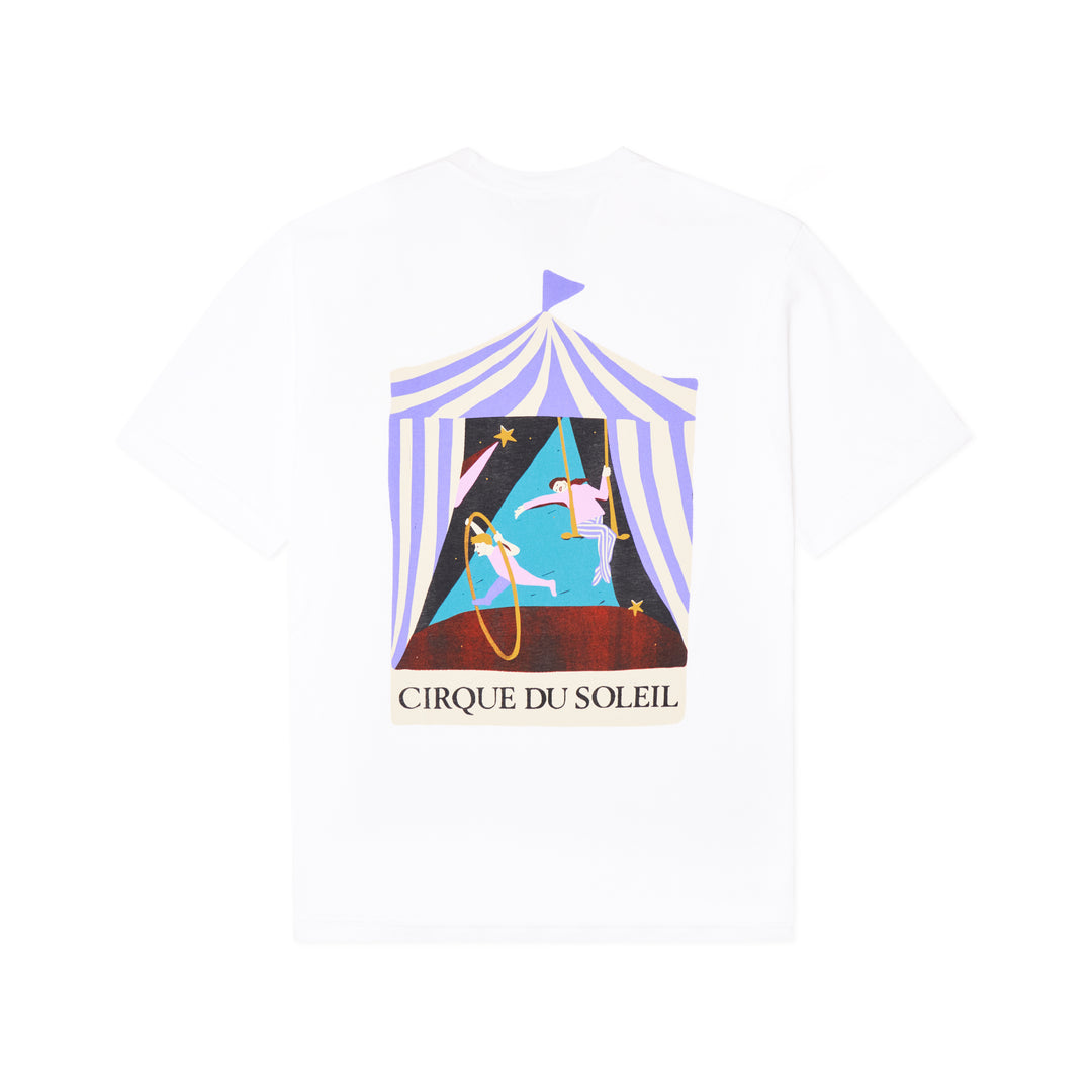 KidSuper Studios Cirque du soleil Flag tee - White