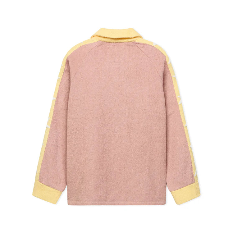 KidSuper Terrycloth Stars Rugby - Pastel Pink