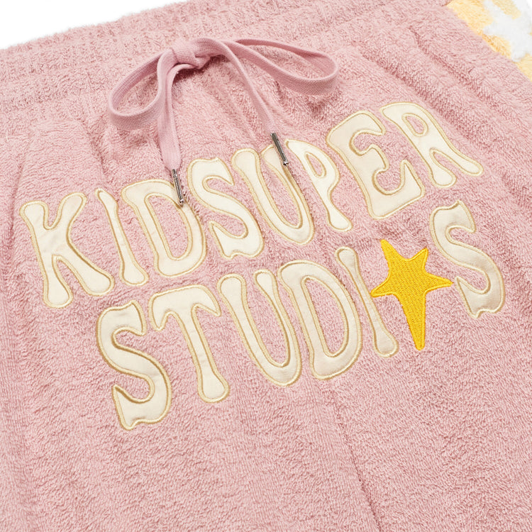 KidSuper Terrycloth Stars Shorts - Pastel Blue