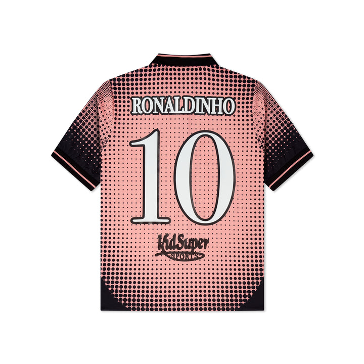 KidSuper Studios KidSuper x Ronaldinho Soccer Jersey - Black/Red
