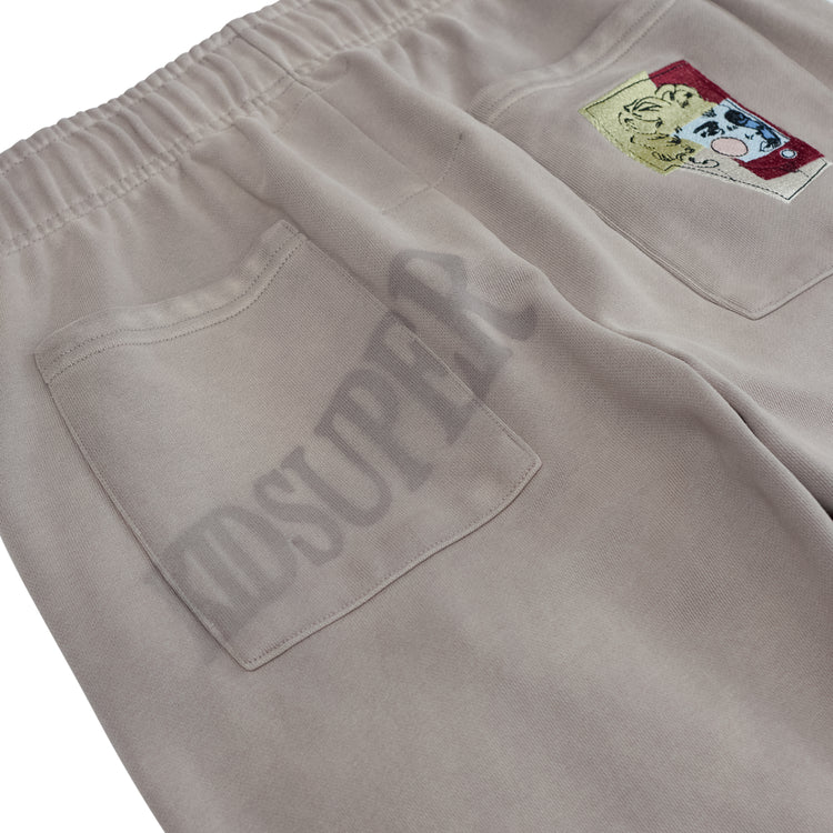 KidSuper Studios Sun Faded Sweats - Faded Gray