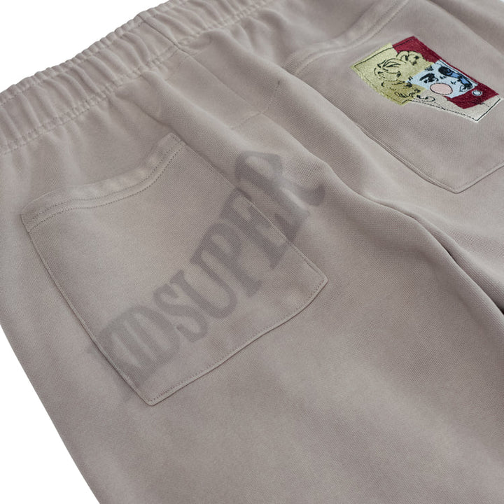KidSuper Studios Sun Faded Sweats - Faded Gray