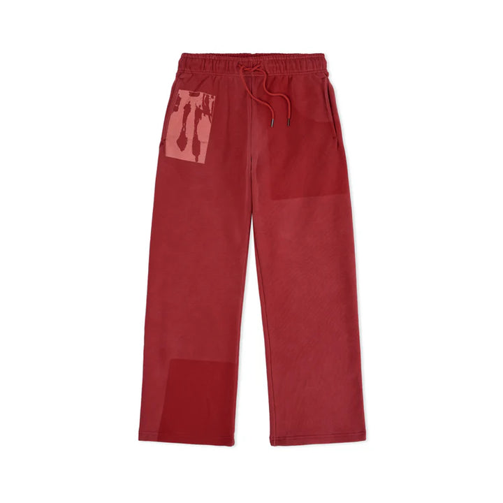 KidSuper Studios Sun Faded Sweats - Red