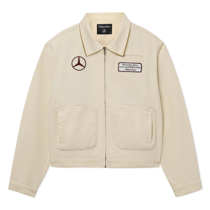 KidSuper x Mercedes Benz Work Jacket - Cream