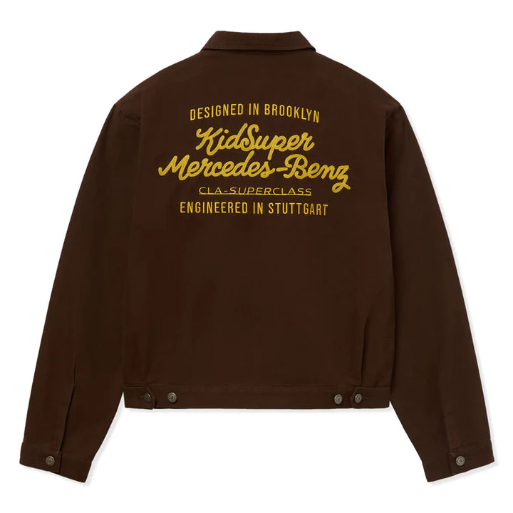 KidSuper x Mercedes Benz Work Jacket - Brown