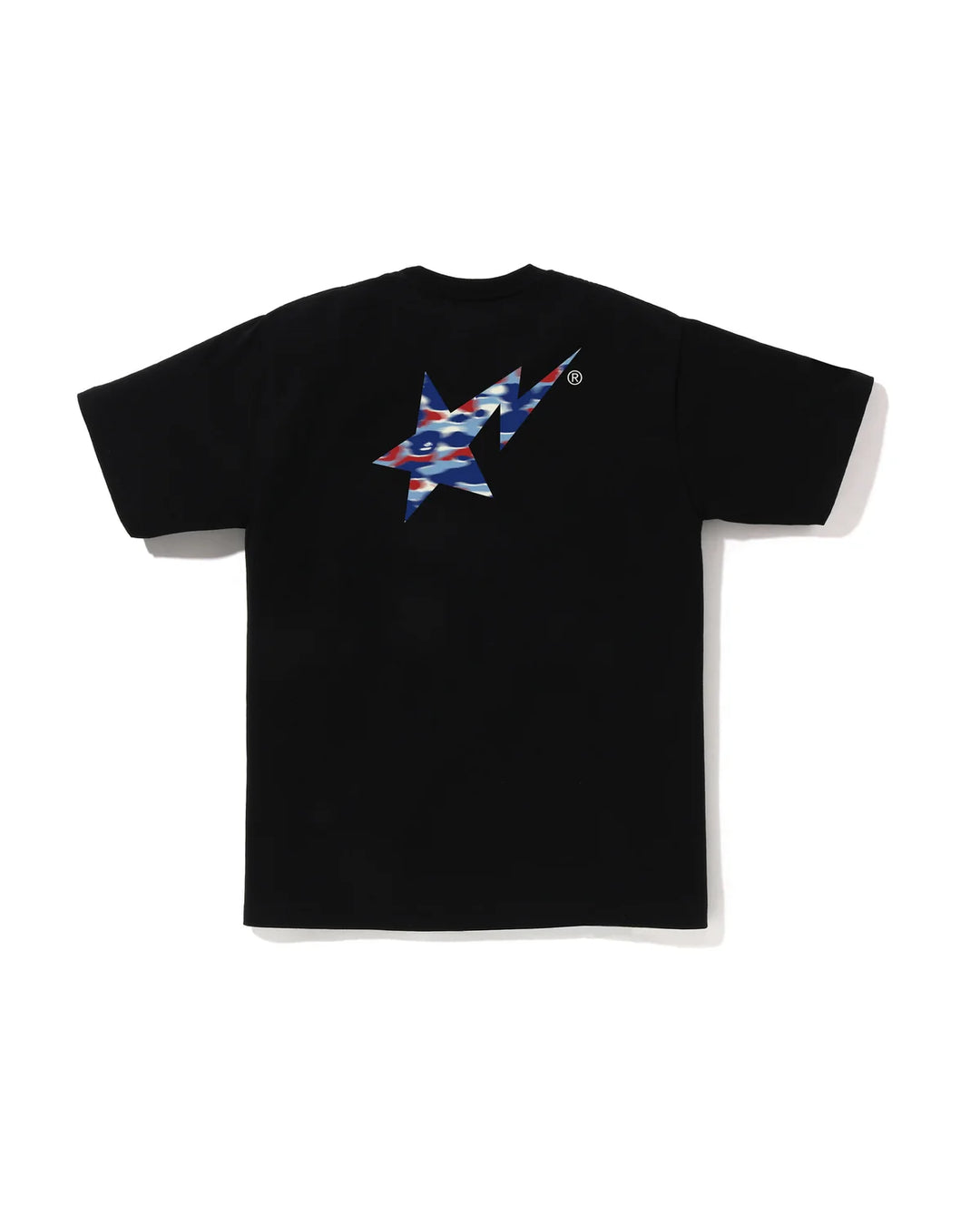 BAPE SCREEN CAMO BAPE STA TEE M BLACK