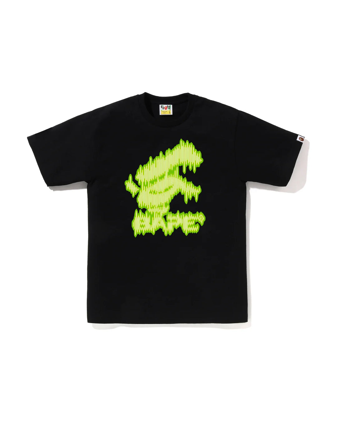 BAPE NOISY BAPE LOGO TEE M BLACK