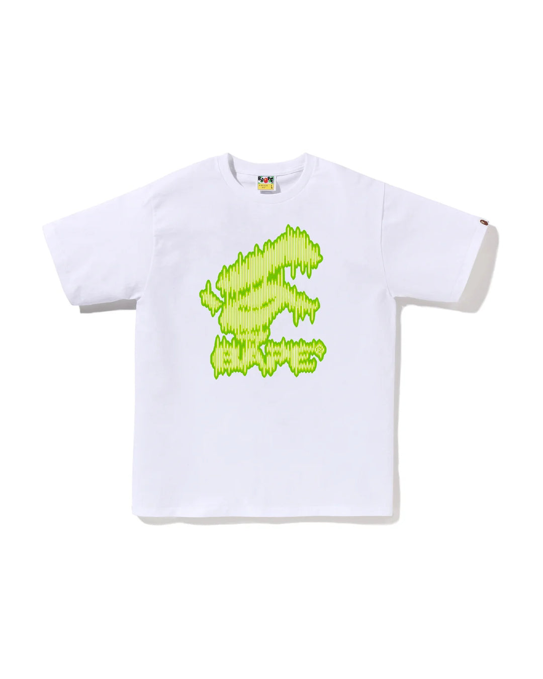 BAPE NOISY BAPE LOGO TEE M WHITE