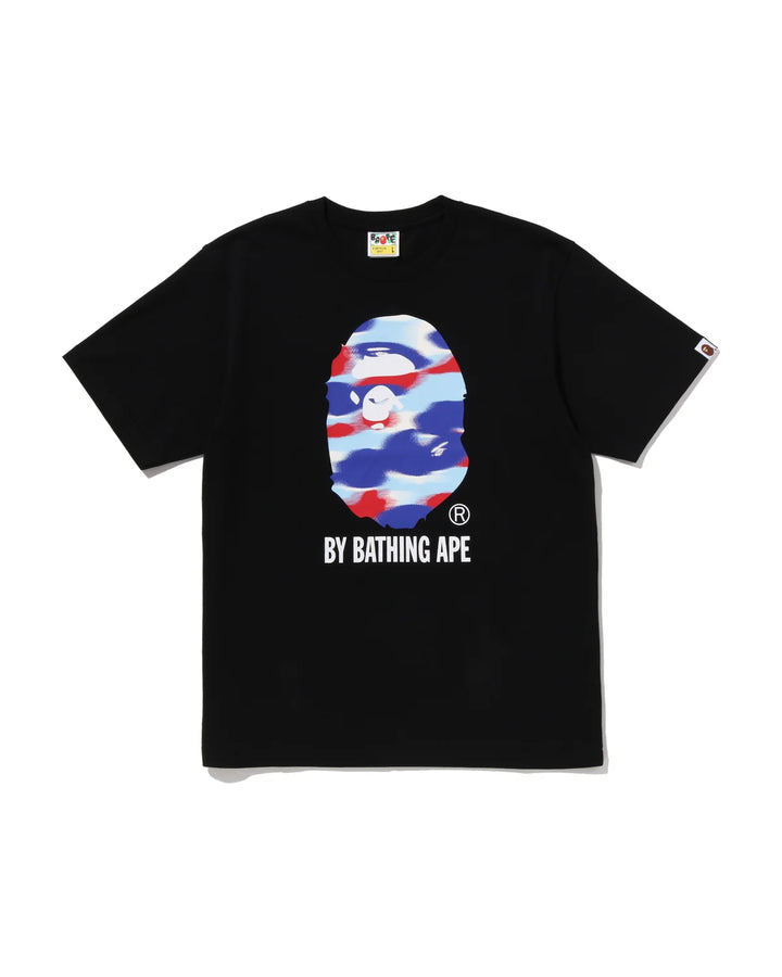 BAPE SCREEN CAMO BY BATHING APE TEE M BLACK
