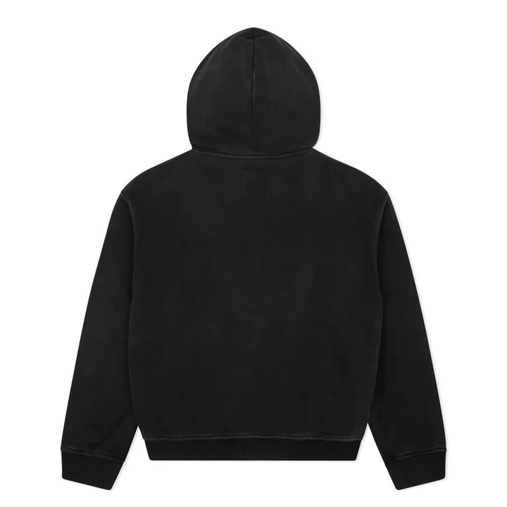 KidSuper Studios Patchwork Face Heavyweight Zip Up Hoodie - Black