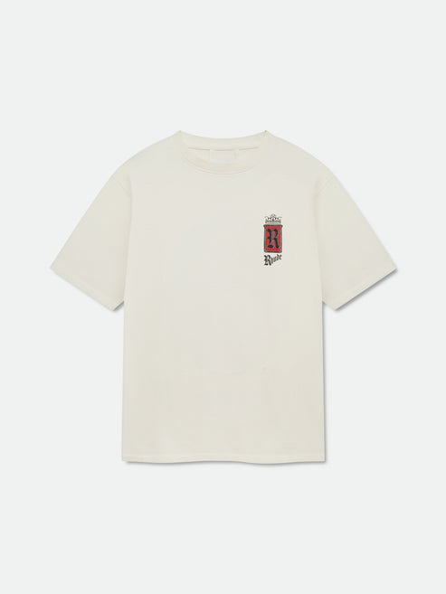 Rhude Fumar 91 Tee - Vintage White / Black / Red 3160
