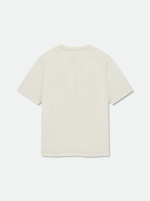 Rhude Rossa Tee - Vintage White / Blue 6184