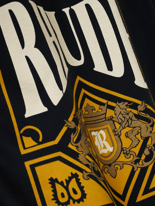 Rhude Playing Card Tee - Vintage Black / Yellow 6185