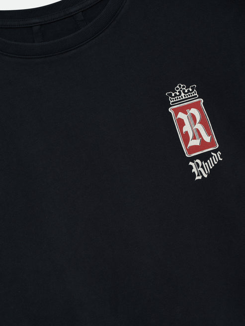 Rhude Fumar 91 Tee - Vintage Black / White / Red 3159