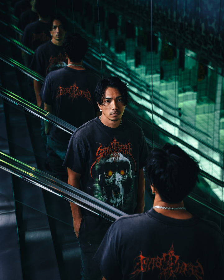 Saint Micheal  X Bape Saint Bape SS Tee - Black