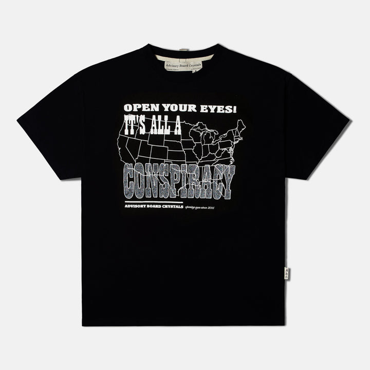 Abc. Conspiracy Short Sleeve Tee - Black