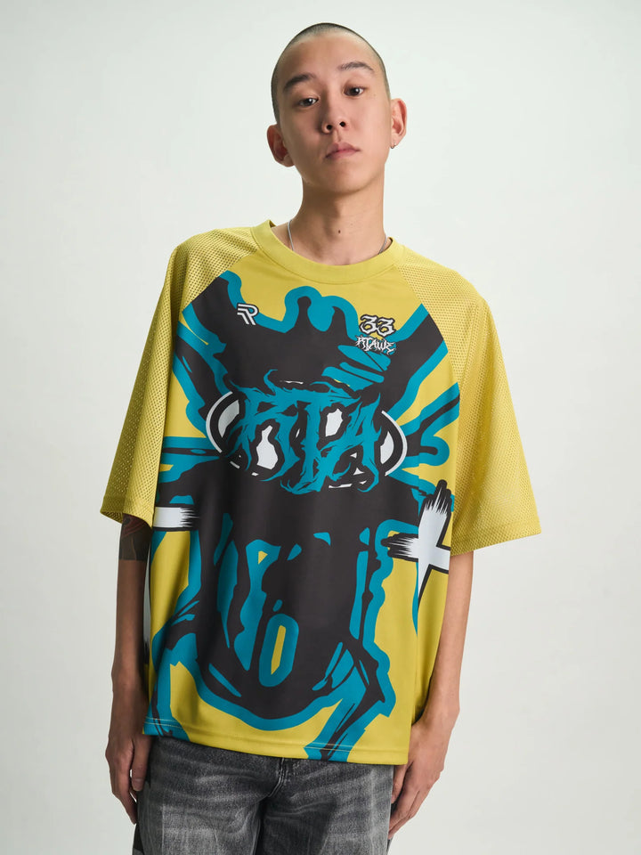 RTA Anson Muscle Tee - Citron Racing Beetle