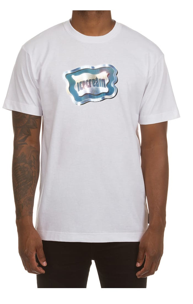 超貴重 総柄 L 未使用 IceCream EU アイスクリーム ポロシャツ ICECREAM chrome ss tee - bleach white – Privei