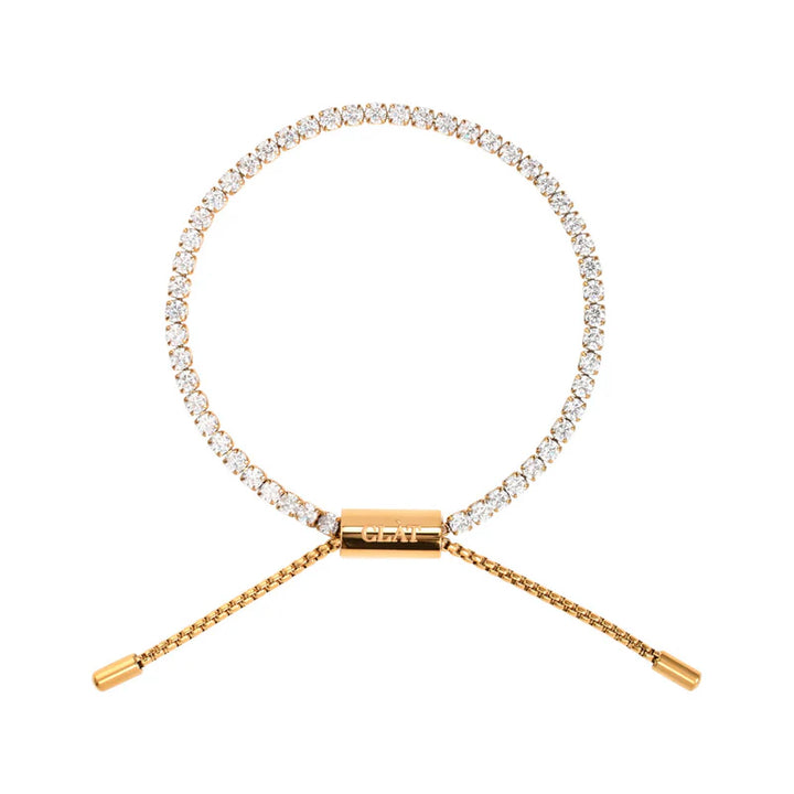 CLÀT Tennis Bracelet - Gold