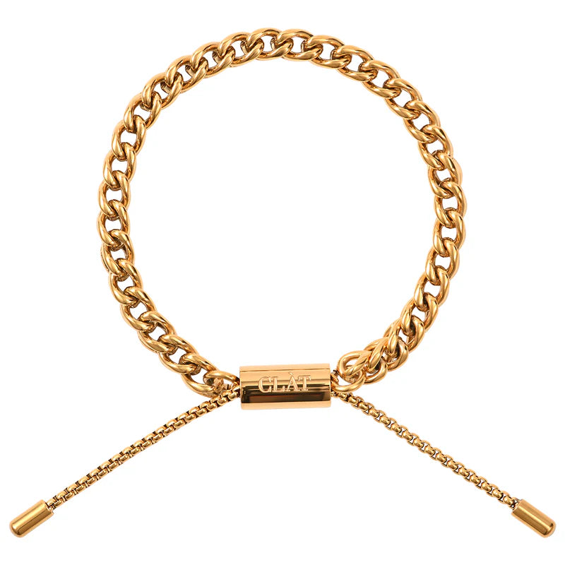 CLÀT Braid Link Bracelet - Gold