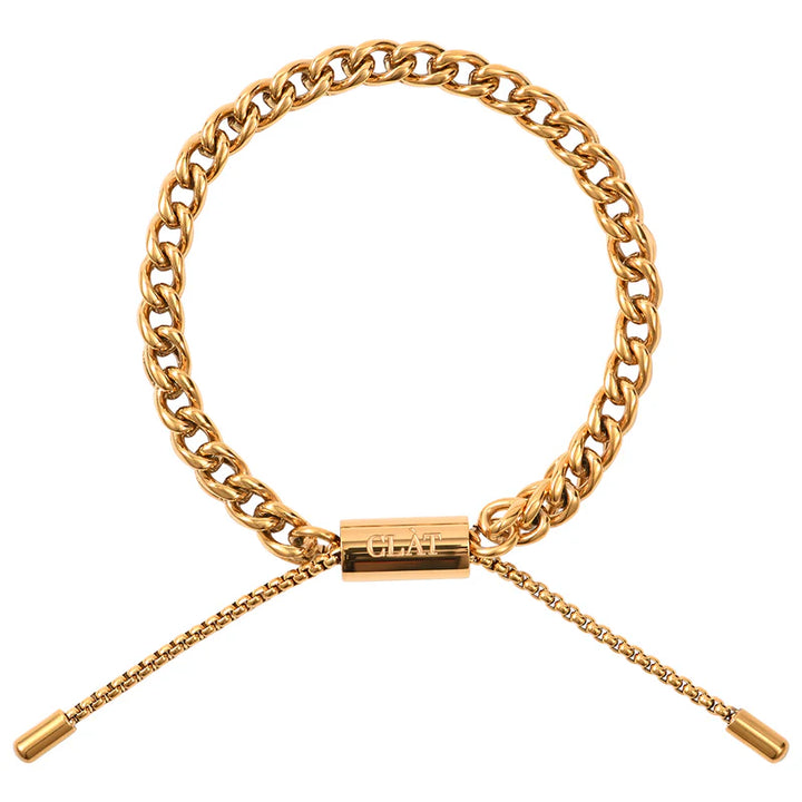 CLÀT Braid Link Bracelet - Gold
