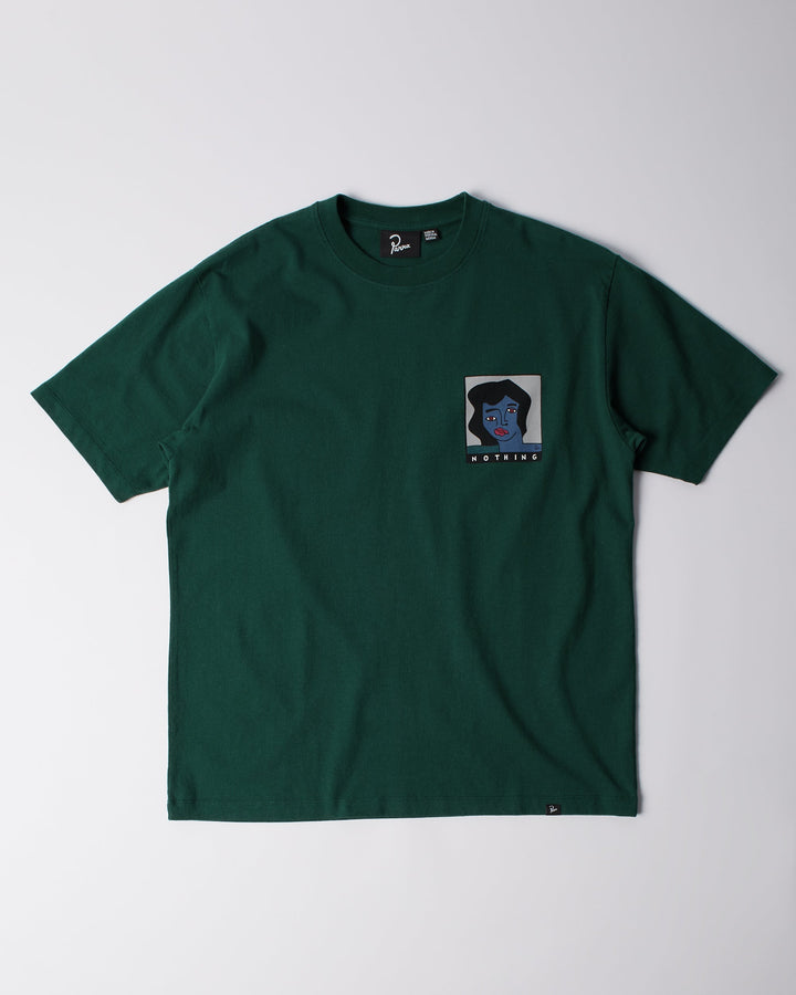 By Parra Nothing Please T-Shirt - Pine Green