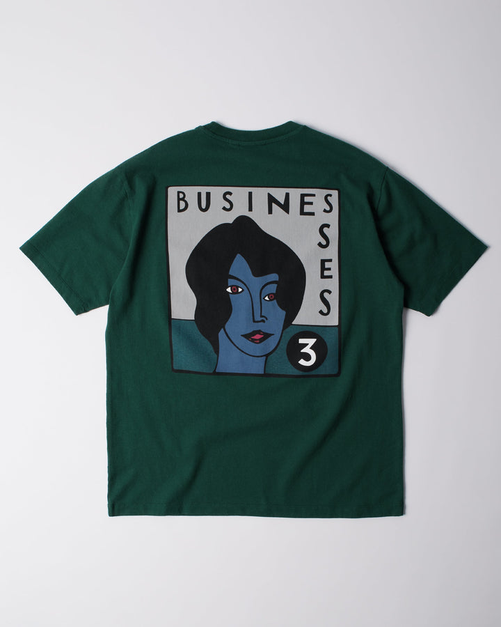 By Parra Nothing Please T-Shirt - Pine Green