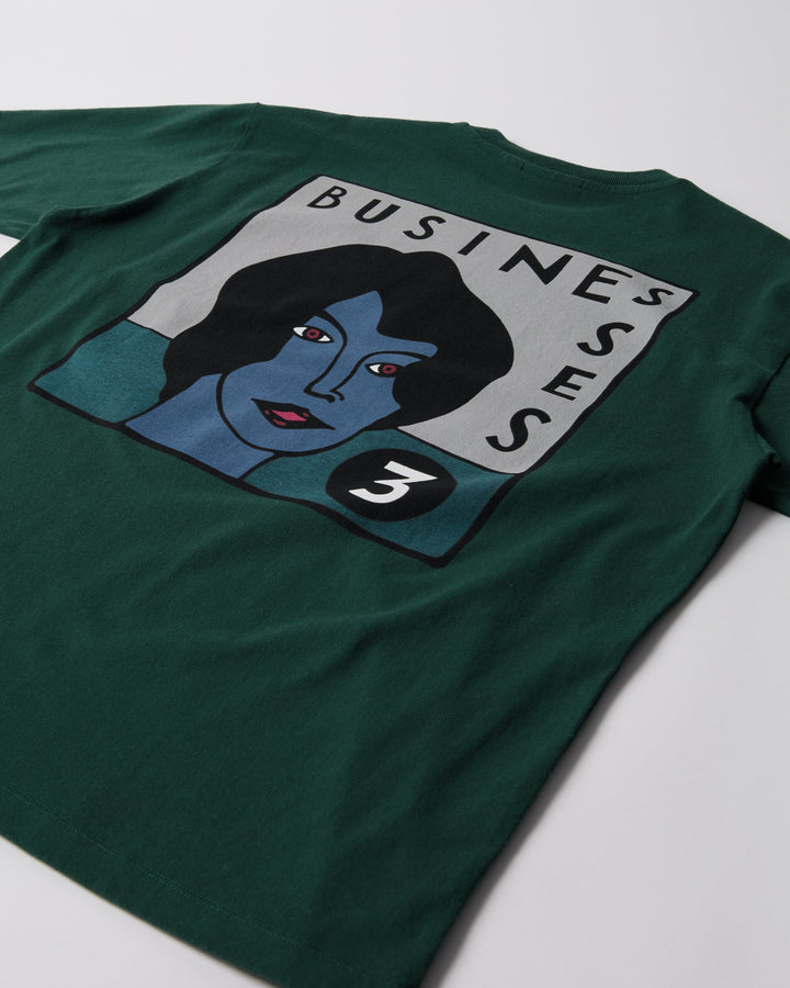 By Parra Nothing Please T-Shirt - Pine Green