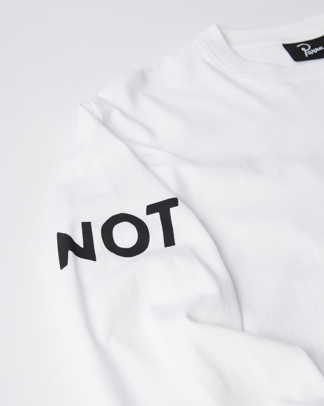 By Parra Not Finished Long Sleeve T-Shirt - White