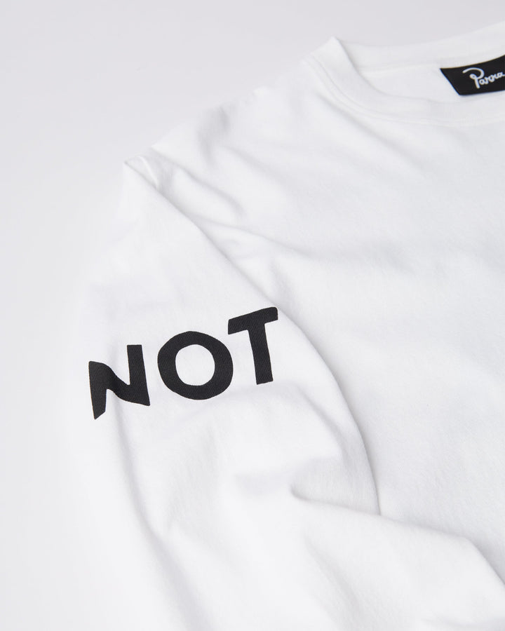 By Parra Not Finished Long Sleeve T-Shirt - White